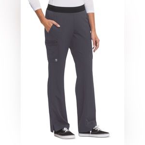 HH Works by Healing Hands Rachel 6 Pocket Straight Leg Yoga Waist Scrub Pants